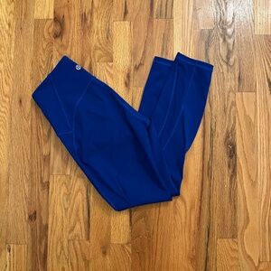 Lululemon Wunder Train High-Rise Leggings 25” – Royal- Blue Size 6